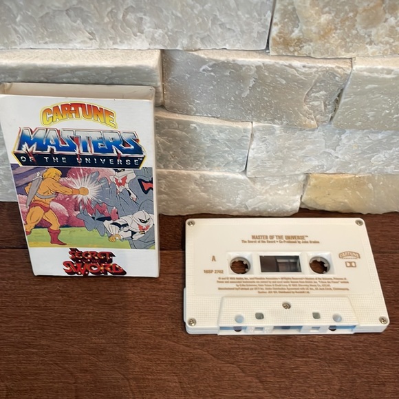 Vintage Car-Tune Cassettes Masters Of The Universe Secret of the Sword - Picture 3 of 3